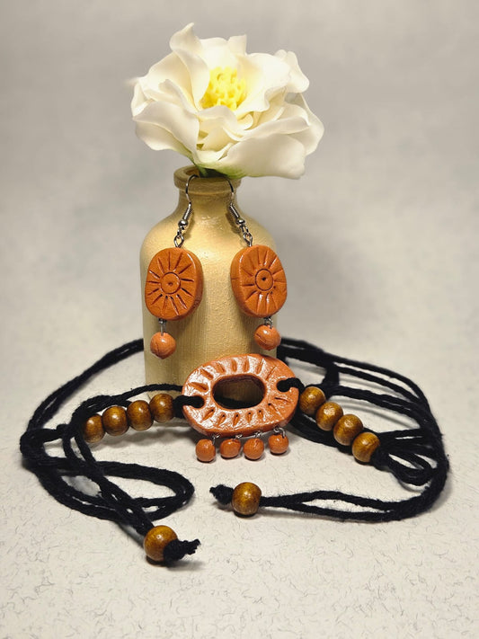 Choker with Earrings