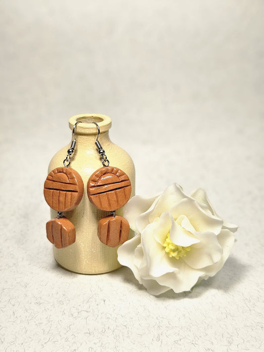 Terracotta Earrings